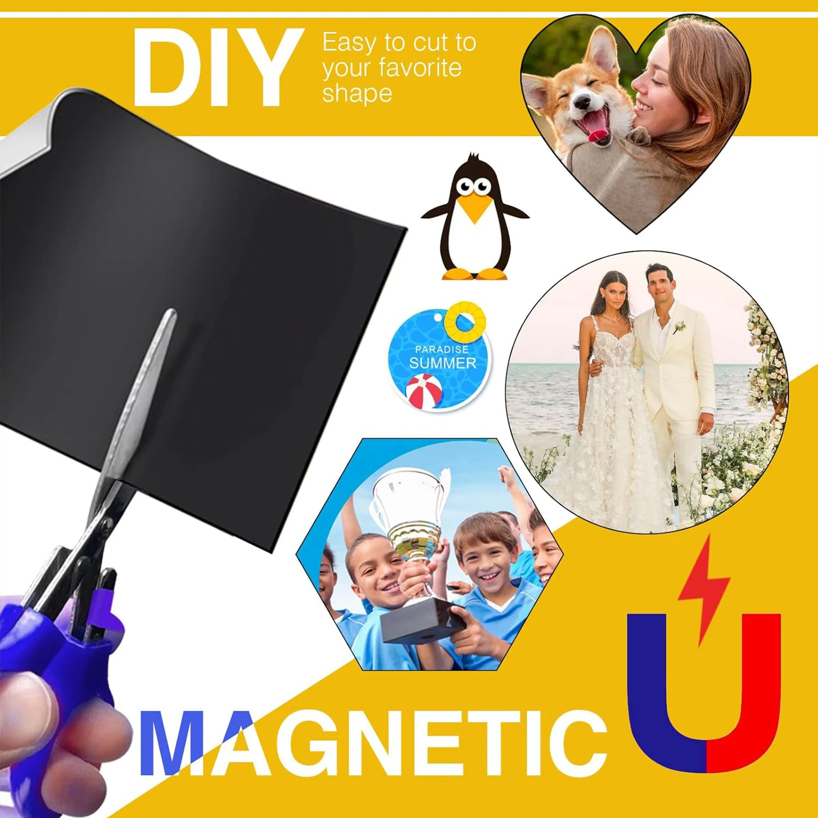 A4 Mattes Magnetisches Fotopapier passend für Tintenstrahldrucker, 5 – Bild 4