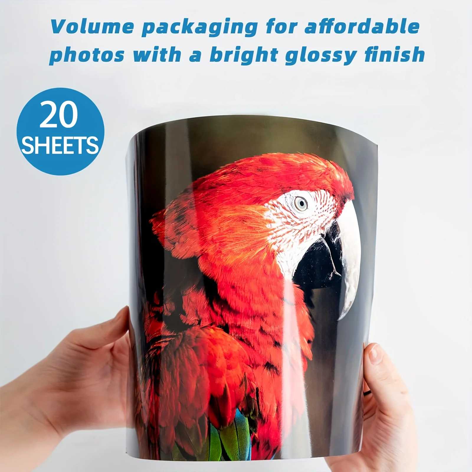 20 Blatt glänzendes A4-Fotopapier, 180 g/m2, hochauflösendes 5760 dpi – Bild 3
