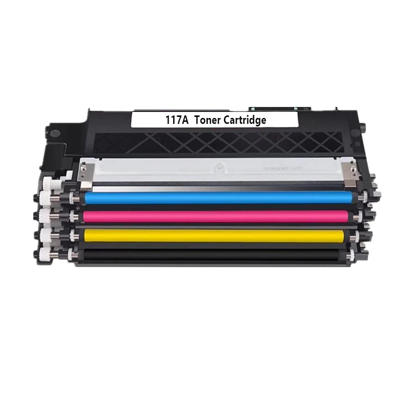 4-Farben-kompatible Tonerkartusche mit Chip passend für HP Color Laser 150A 150W 150NW MFP 178NW 179FNW 117A