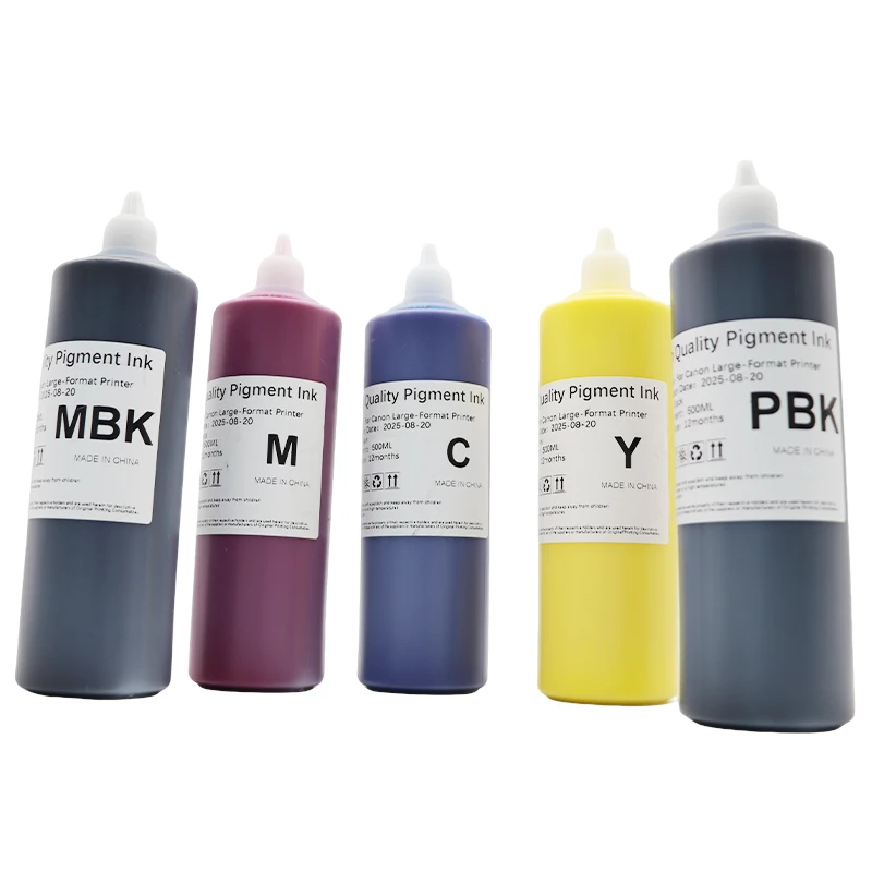 500 ml Nachfülltintenset passend für Canon imagePROGRAF TA-20 TA-30 – Bild 5