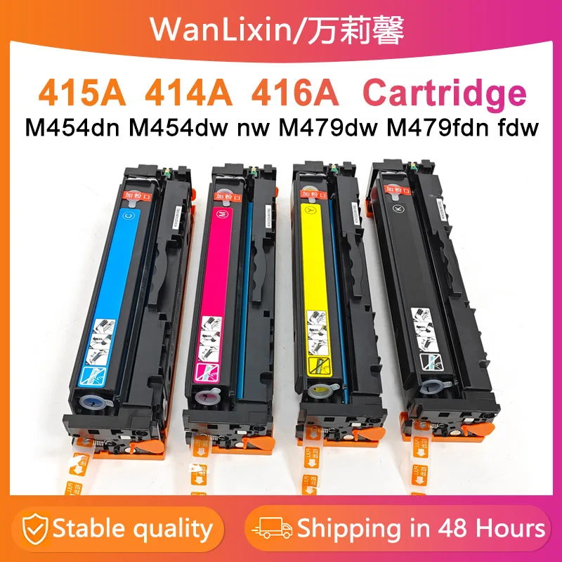 415A 414A 416A Tonerkartusche passend für HP Color LaserJet Pro M454dn M454dw M479dw M479fdn M479fdw M454nw