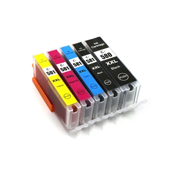 PGI 580 CLI 581 Tintenpatronen, passend für PIXMA TS705 TR7550 TR8550 TS6150 TS8150