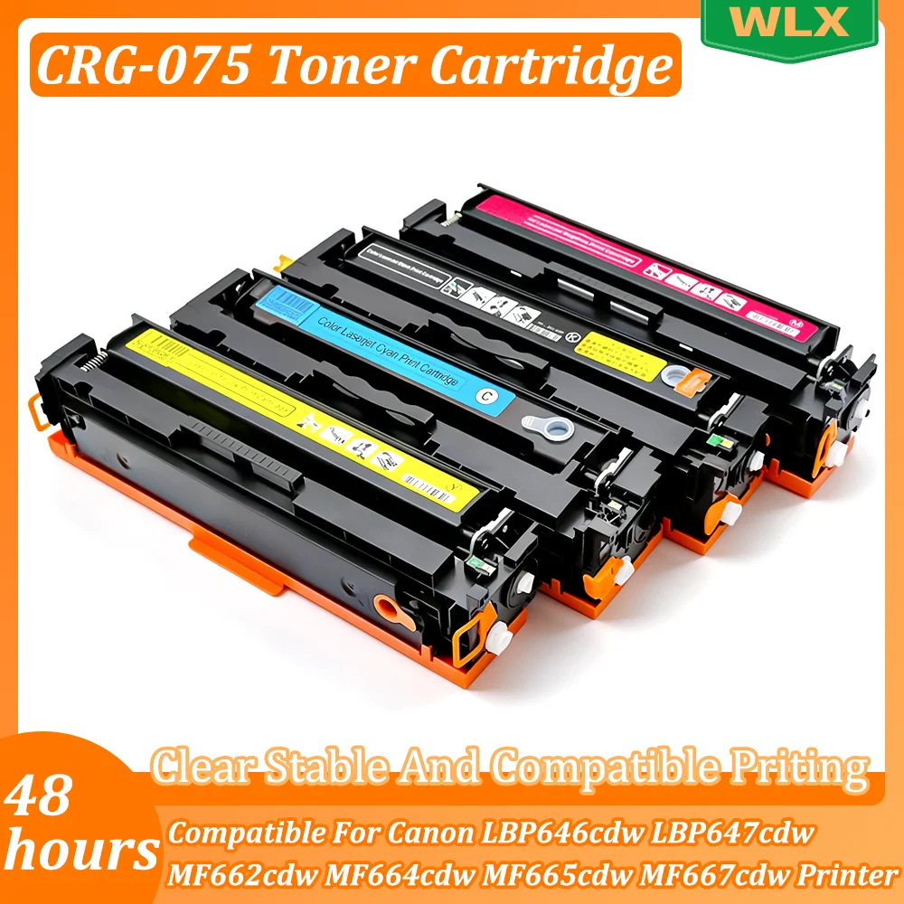 CRG-075 CRG-075H CRG 075 Tonerkartusche, passend für Canon LBP646cdw LBP647cdw MF662cdw MF664cdw MF665cdw