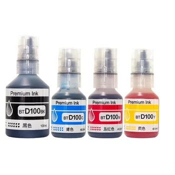 CMYK Kontinuierliche Tintenversorgung passend für Brother DCP - T430W T435W T436W T439W BTD100 430W 435W 436W