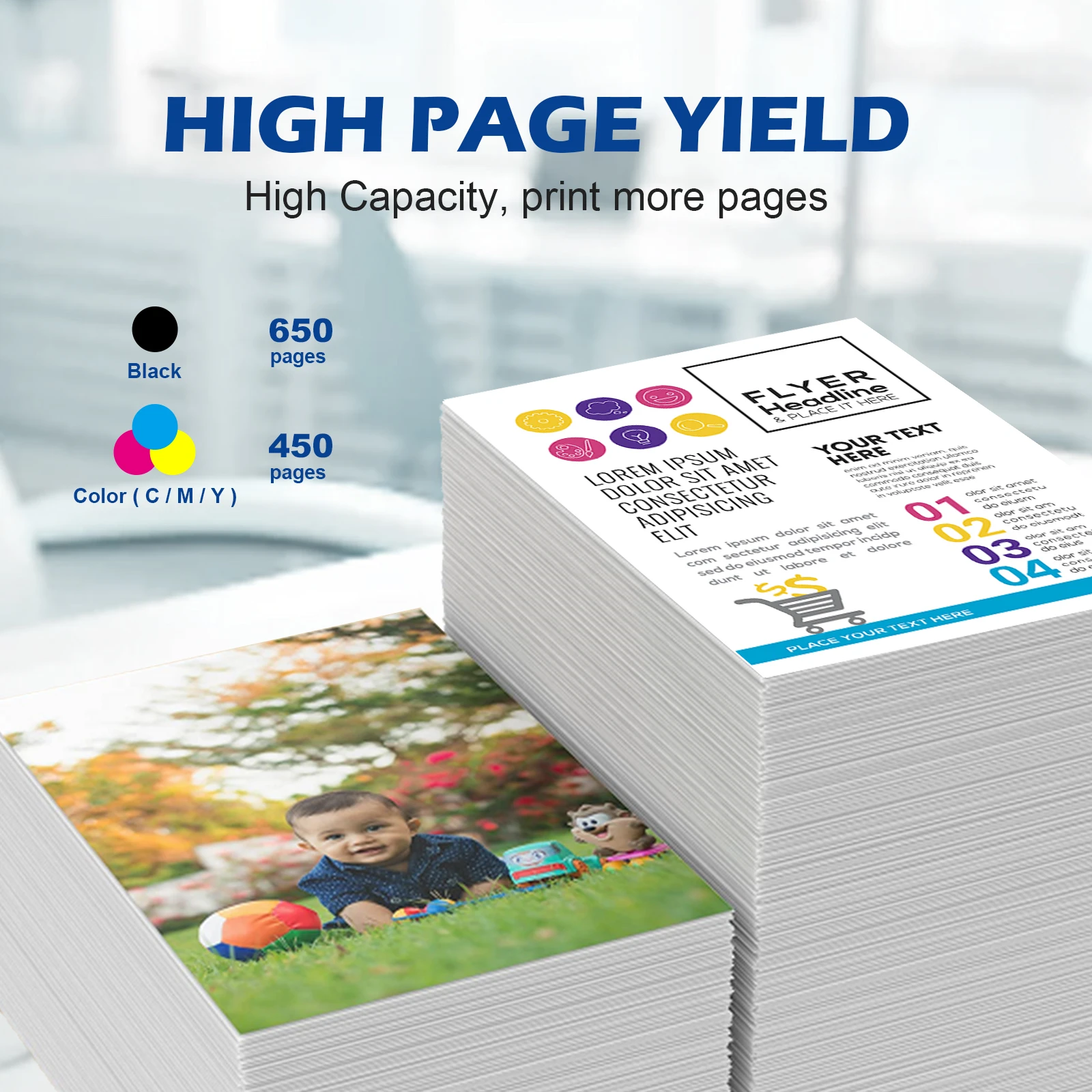 ShinColor Tintenpatrone HP 304 HP304 XL passend für HP Envy 5000 5010 – Bild 5