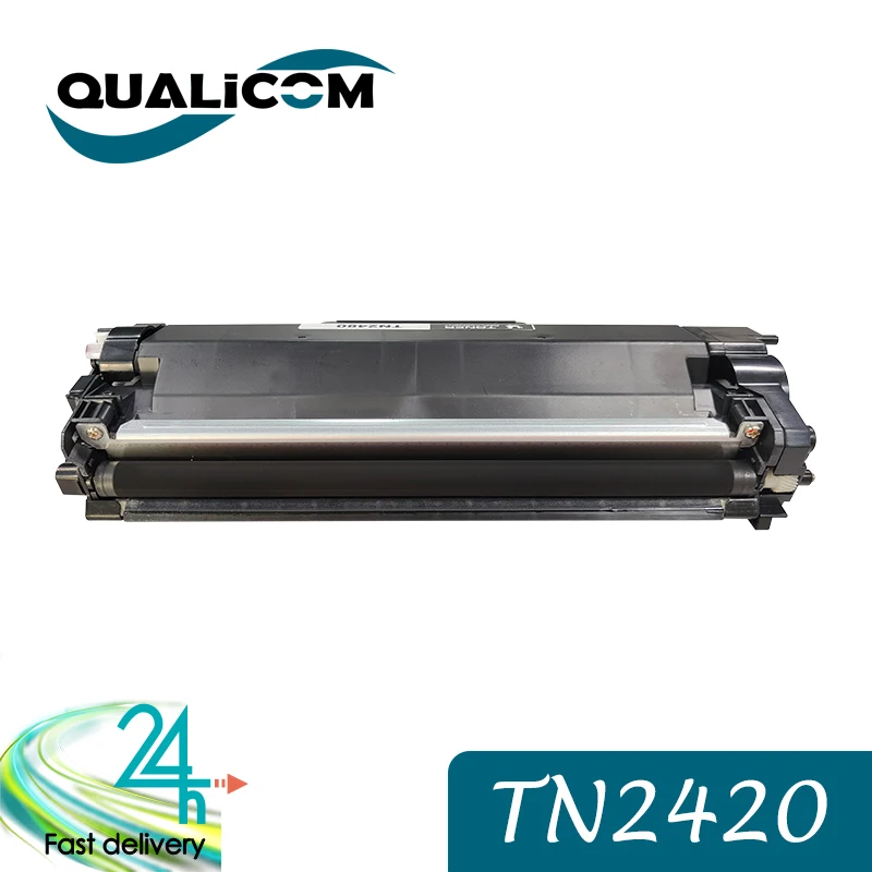 Qualicom TN 2420 2420 TN-2420 mit Chip-kompatible TONER-Kartusche – Bild 3