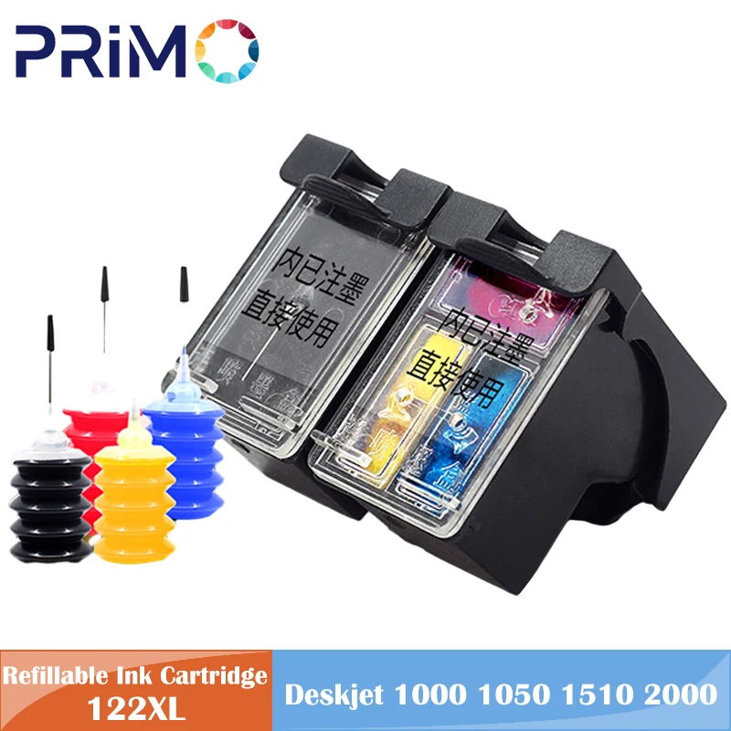 122XL nachfüllbare Tintenpatrone passend für HP 122 für HP Deskjet 1000 1050 1510 2000 2050s 2540 3000 3050A
