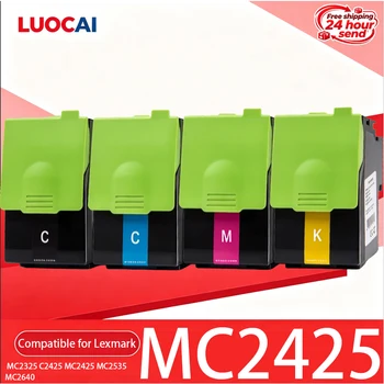 Hochkapazitive, kompatible Tonerkartusche MC2425 für Lexmark MC2425, passend für C2325, MC2325, C2425, MC2425