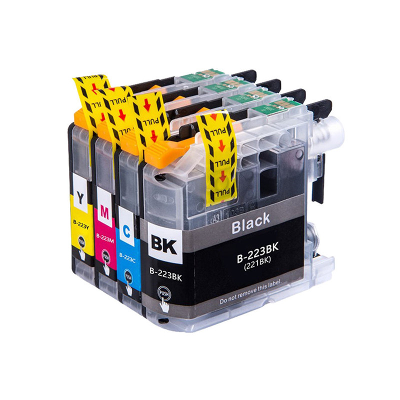 Kompatible LC223 LC221 LC223 passend für Brother Drucker-Tintenpatrone DCP-J562DW J4120DW MFC-J480DW J680DW