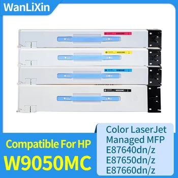 W9050MC W9051MC W9052MC W9053MC Toner Patrone passend für HP Farbe MFP E87640dn E87640z E87650dn E87660dn