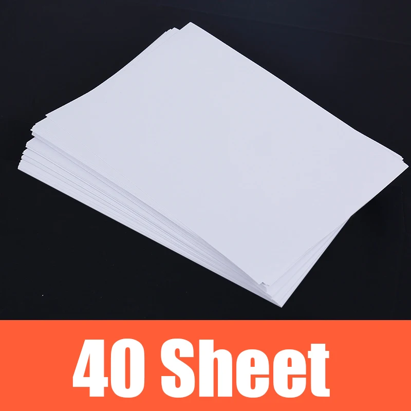 40 Blatt 4R 6" 4x6 glänzendes Fotopapier passend für Tintenstrahldruckerfotos 10*15cm nicht verblassendes