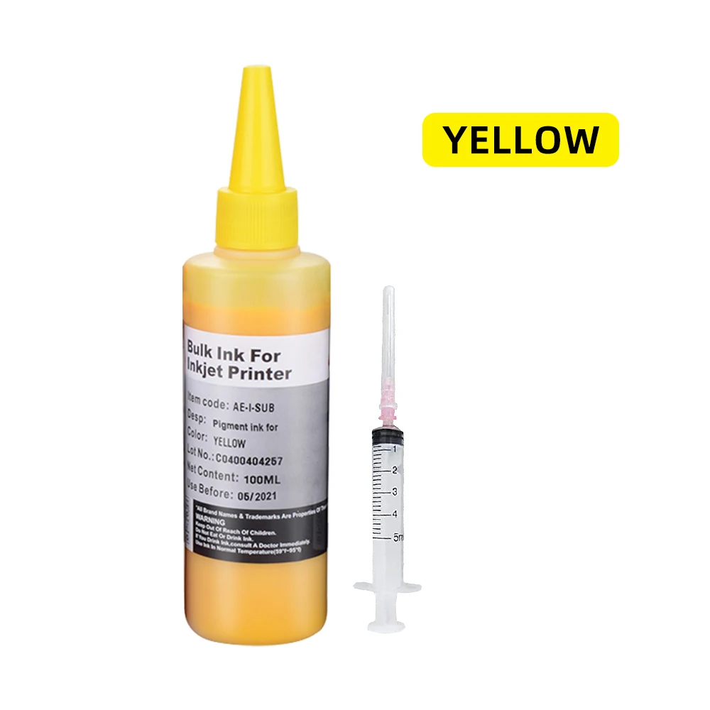 100ml Nachfüll-Pigmenttinte passend für HP OfficeJet Pro 7740 8710 8715 8720 8730 8740 8210 8216 8725 8728