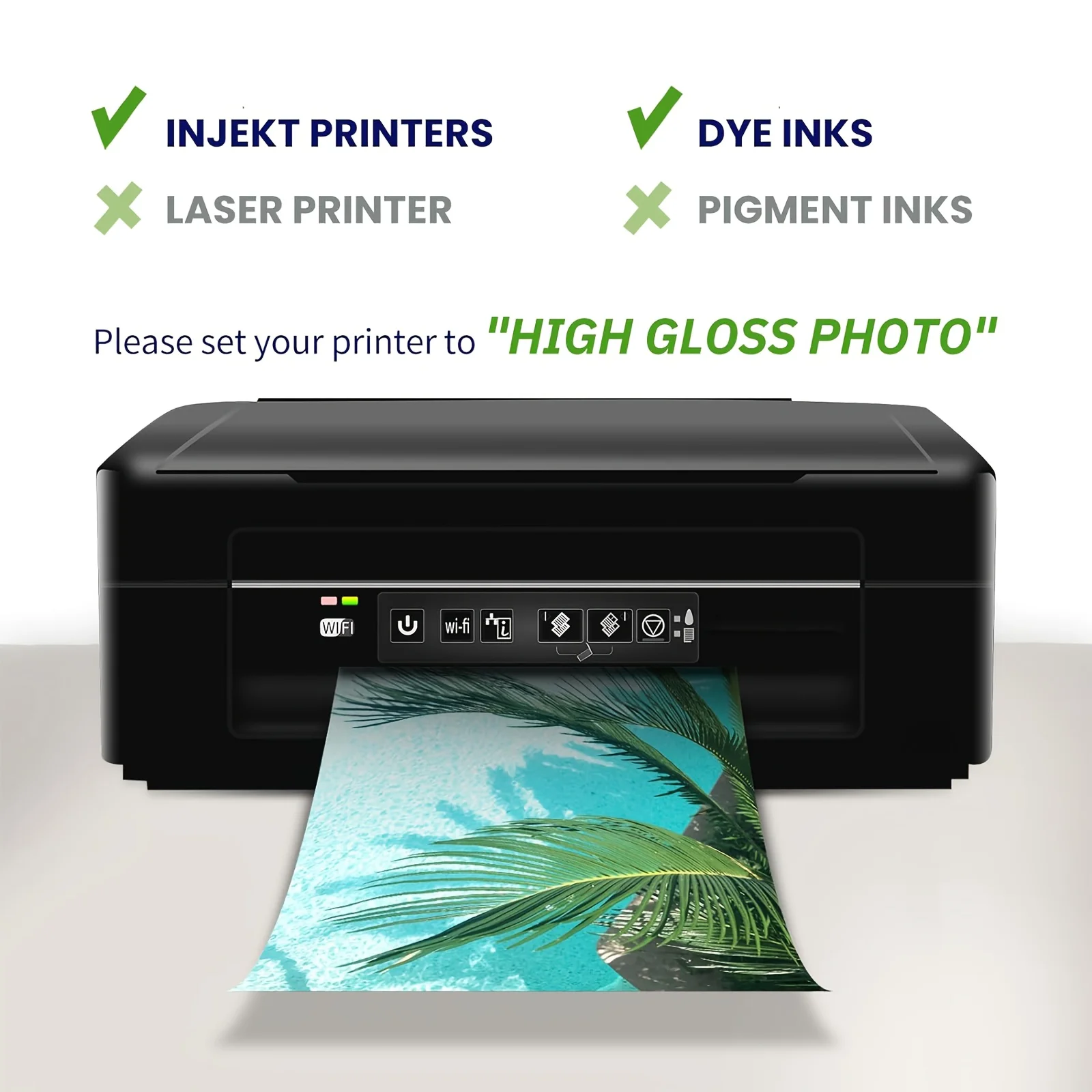 Glänzendes Fotopapier 10 x 15 cm 100 Blatt, 180 g/m² Premium – Bild 5