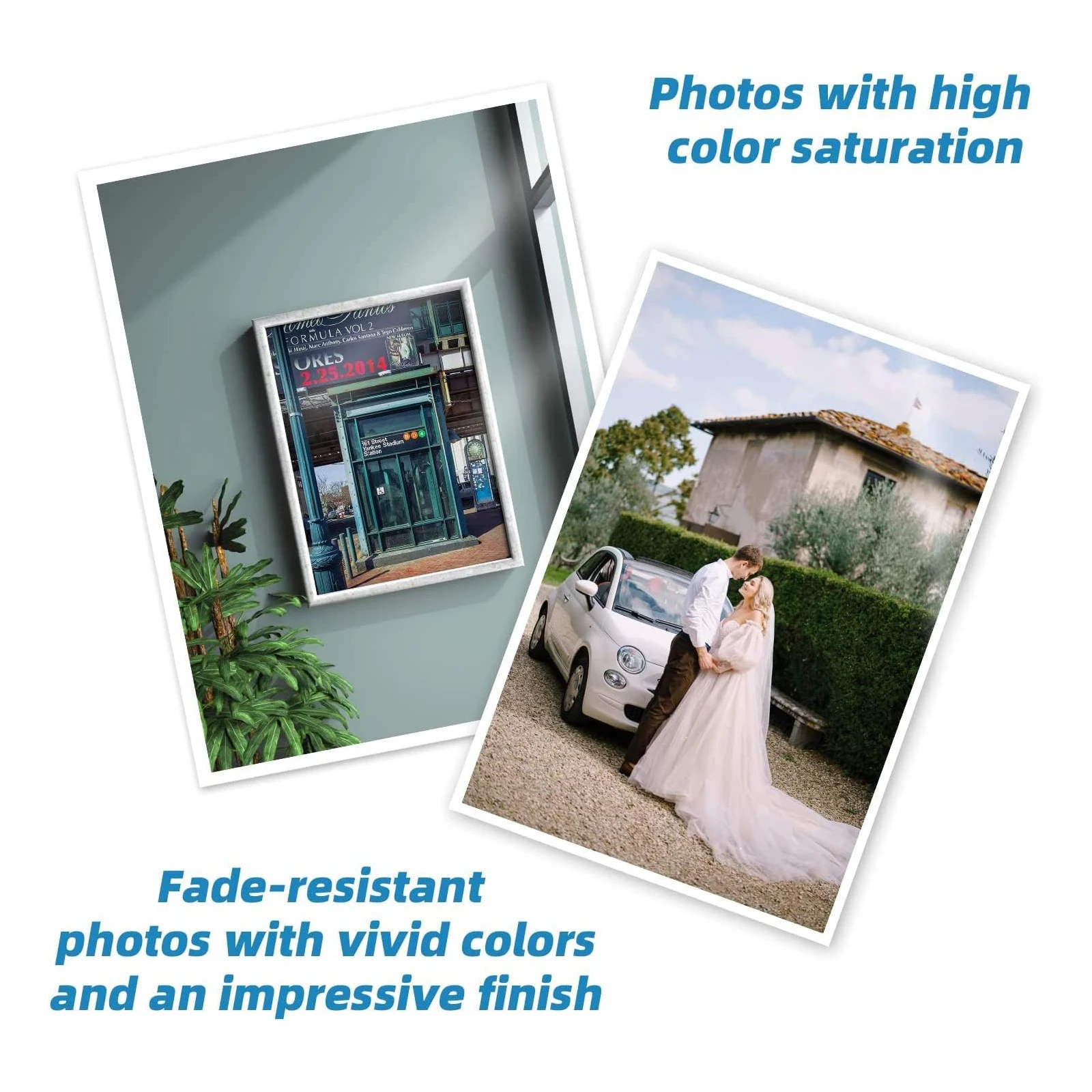 50 Blatt a4 8,3g/m² Fotopapier 11,7 x Zoll Doppelseiten glänzendes – Bild 3