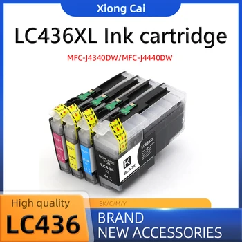 LC436 LC436XL Tintenpatrone, passend für Brother MFC-J4340DW J4440DW J4540DW J5855DW J5955DW/MFC-J6555DW