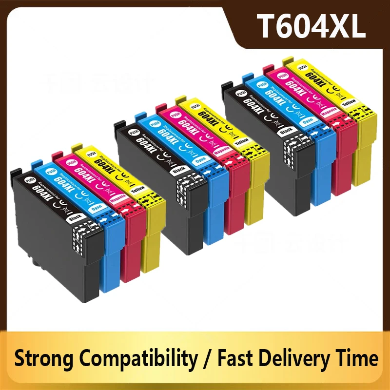 T604 604 604XL T604XL Tinte Patrone passend für Epson XP-2200 2205 3200 3205 4200 4205 WF-2910 2930 2935