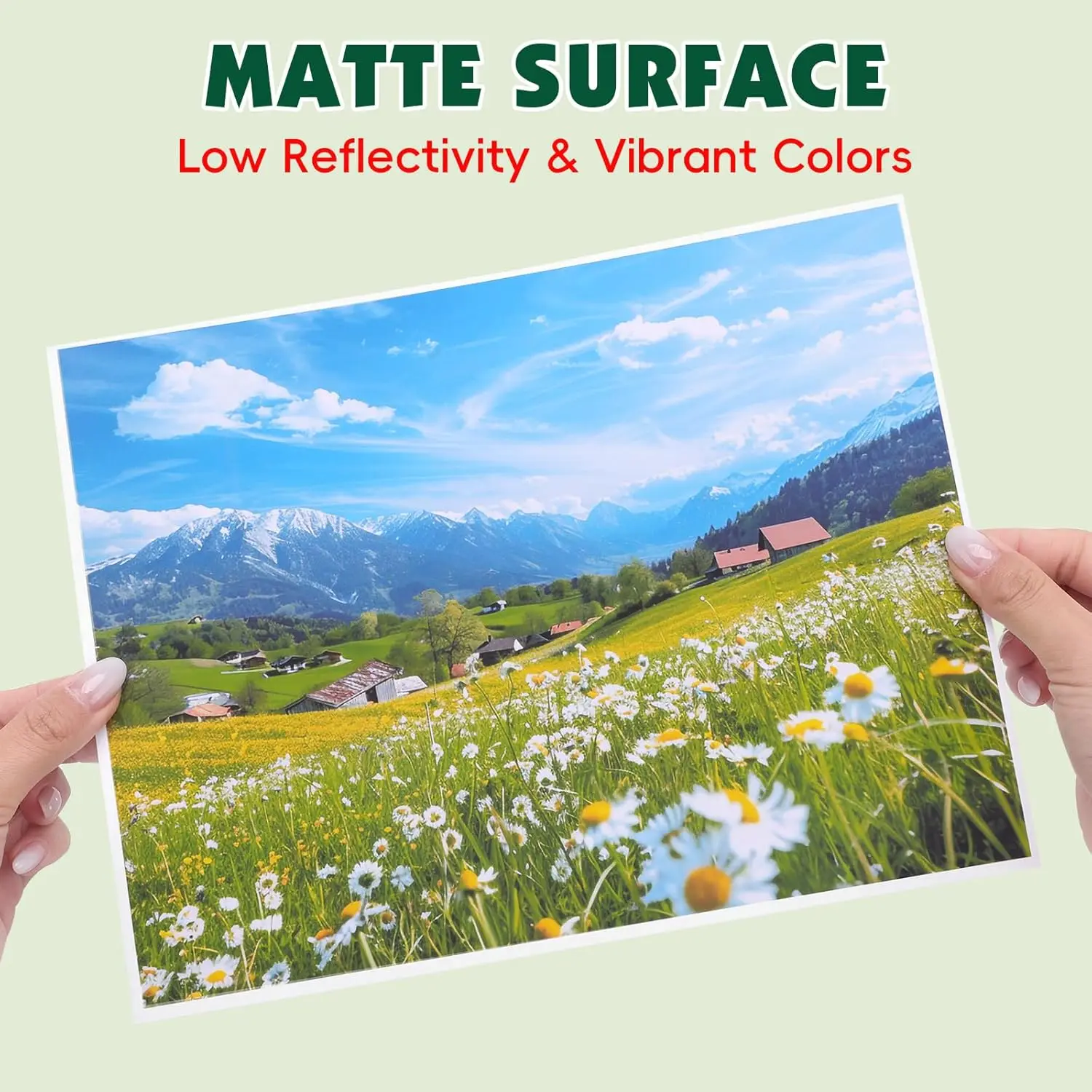 A4 Mattes Fotopapier 21 x 30 cm 108 g/m² Perfekt – Bild 6