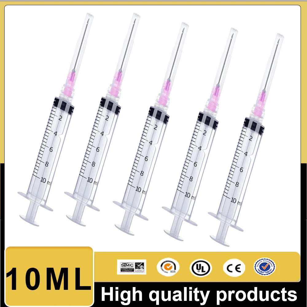 10ML Nachfüllwerkzeug Spritze mit Nadel passend für Epson für HP für Canon für Brother für Ricoh Fuji Drucker