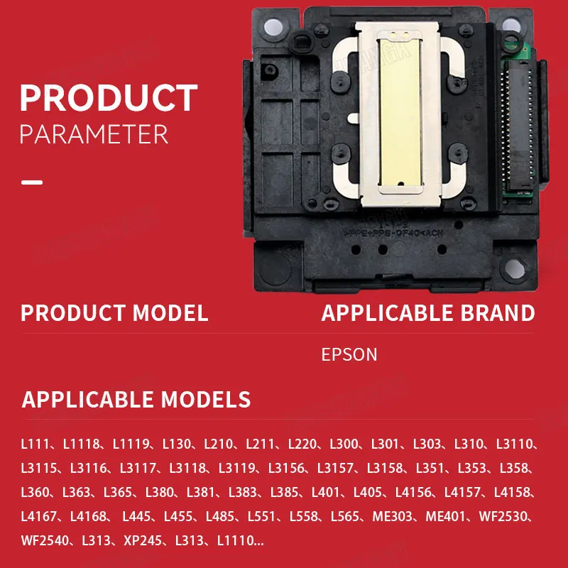 Druckkopf L375 Druckerkopf L3250 passend für Epson L3150 L355 L3110 – Bild 5