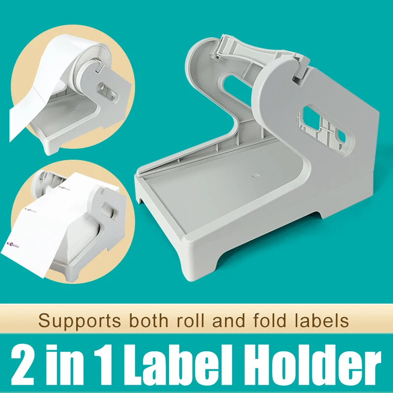 Etiketten halter passend für 4x6 Versand etiketten Drucker rollen und Fanfold-Etiketten 2 in 1 funktionieren