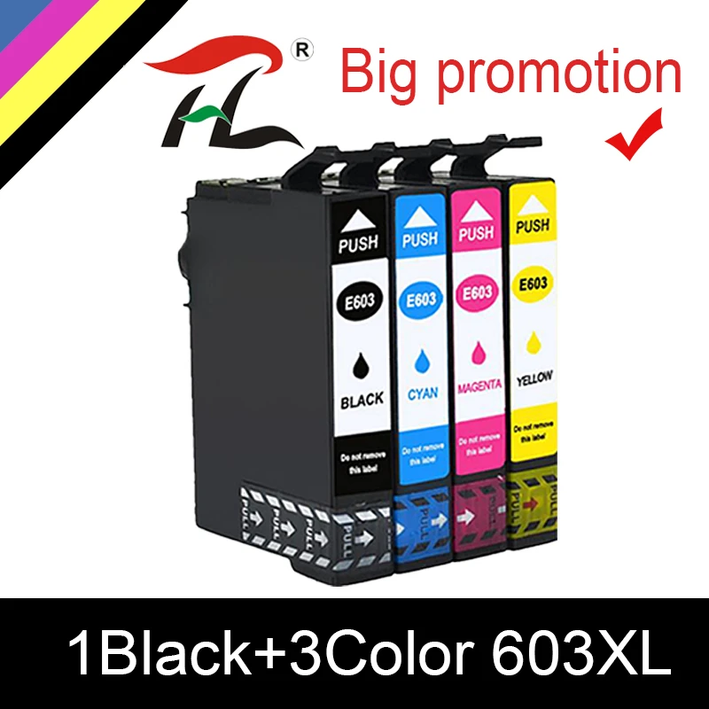 HTL 603XL T603 Kompatible Tintenpatrone 603 XL E603 passend für Epson XP 2100 2105 3100 3105 4100 4105 2810