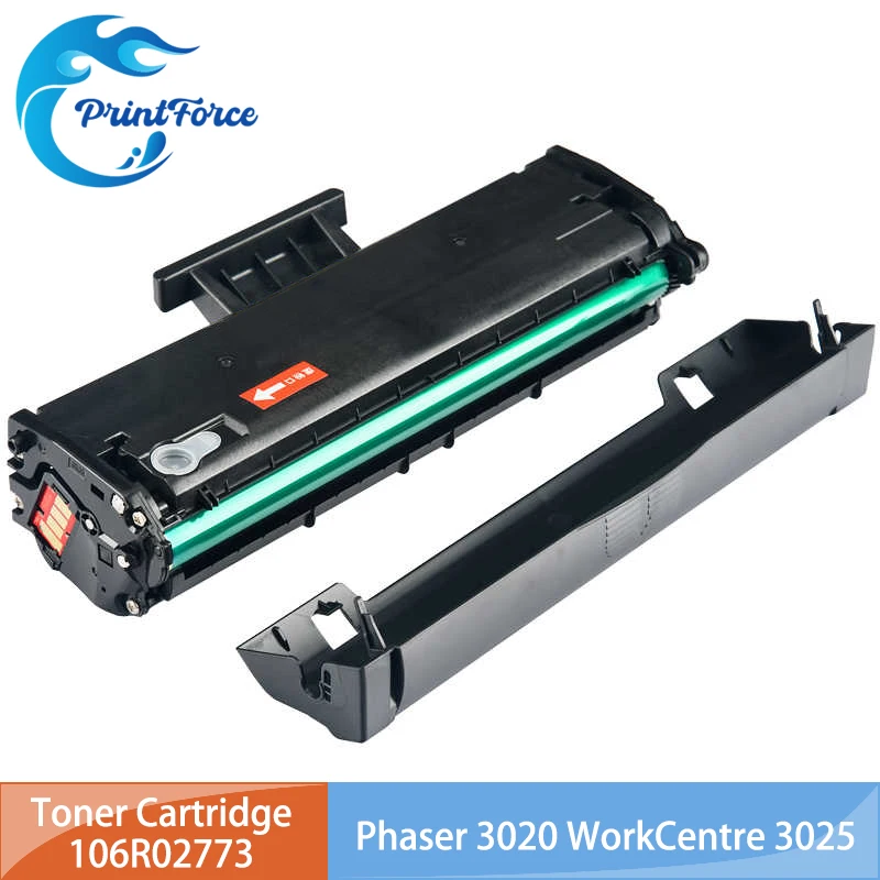 106R02773 Tonerkartusche 1500 Seiten passend für Xerox Phaser 3020 WorkCentre 3025 WC3025 Laserdrucker