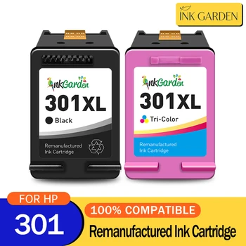 InkGarden 301XL Tintenpatrone für HP 301 XL, passend für Deskjet 2050 2050a 2510 2511 2512 2514 2540 2541 2542