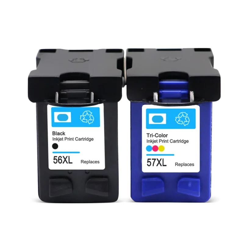 Passend für HP 56 57 Kompatible Nachfüllbare Tintenpatrone für HP 56 – Bild 2
