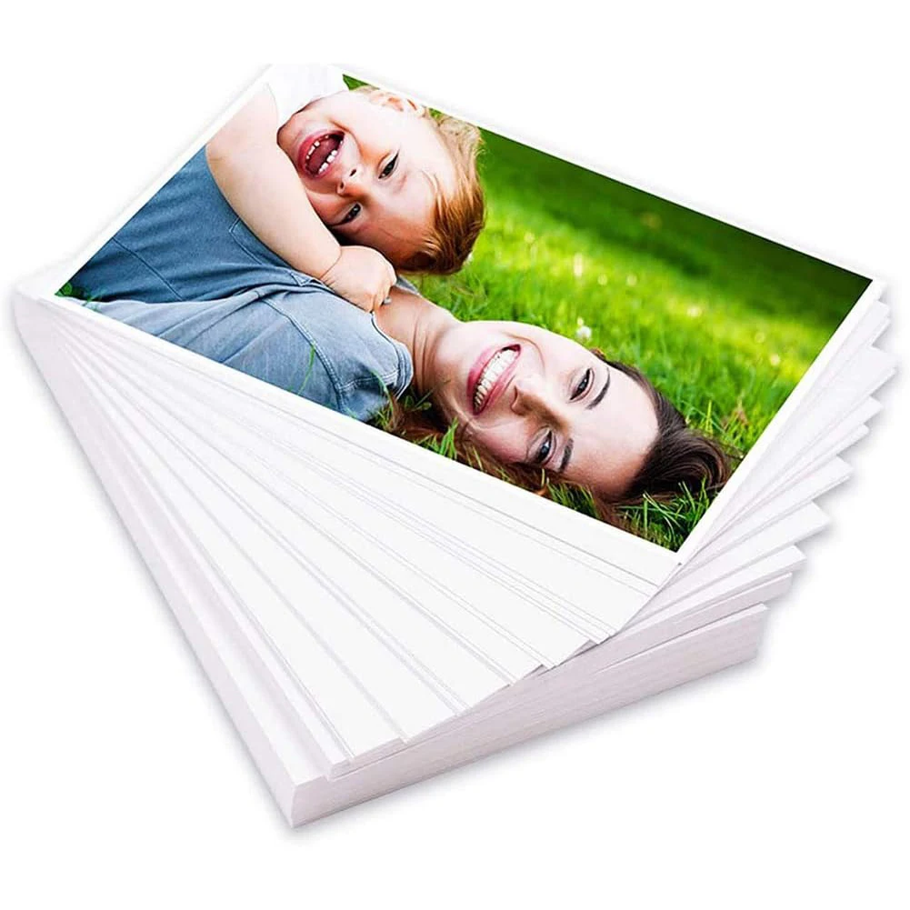 4'x 6' 4R Hochglanz-Fotopapier Wasserfestes Professionelles Fotopapier passend für Allen Tintenstrahldruckern