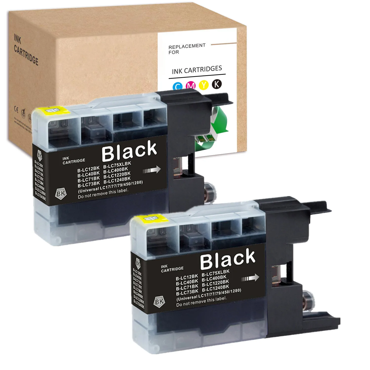 Passend für Brother Tinte Patrone LC1280 LC1240 Drucker Tinte LC1220 für MFC-J280W J430W J435W J5910DW J625DW