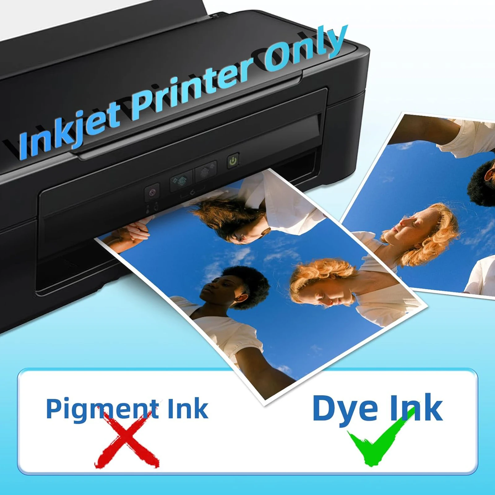 50 Blatt a4 8,3g/m² Fotopapier 11,7 x Zoll Doppelseiten glänzendes – Bild 5