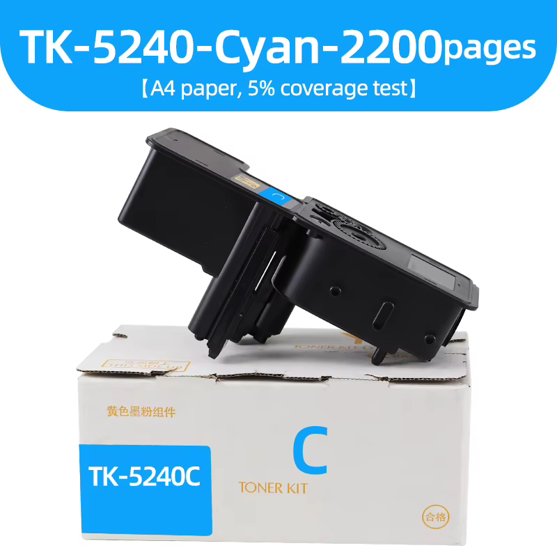 TK-5240 TK5240 CMYK 4-Farben-Tonerkartusche passend für Kyocera ECOSYS M5526cdn M5526cdw P5026cdn P5026cdw MFP