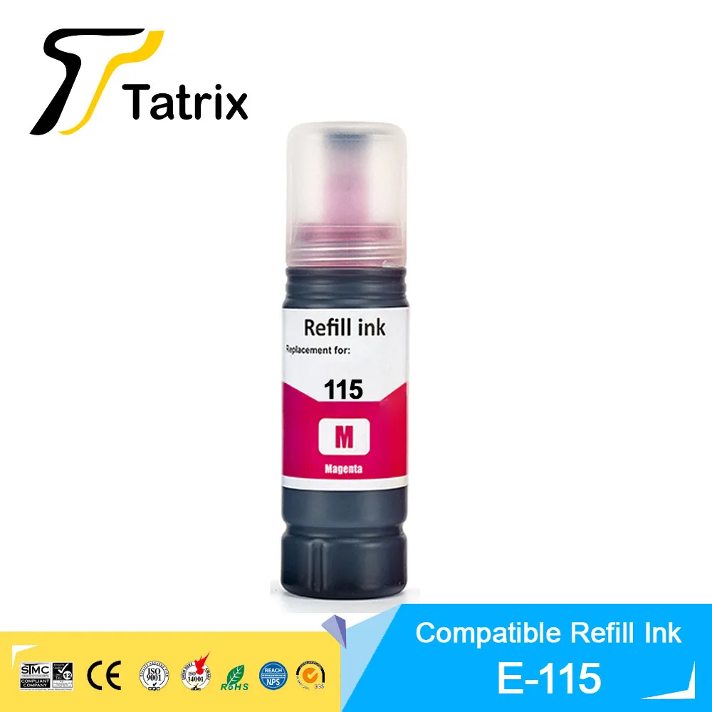 Tatrix 115 T07J Kompatible Farbige Wasserbasierte Nachfüllflasche – Bild 3
