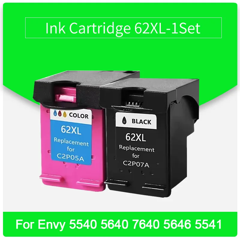 62XL HP62XL Kompatible Tintenpatrone passend für HP Envy 5540 5640 – Bild 6