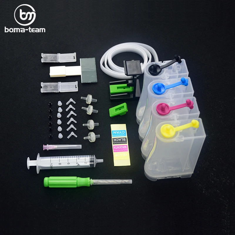 4-Farben-DIY-Ciss-Systemtank mit Zubehör – Bild 3