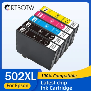 502XL T502 XL Tintenpatrone passend für Epson Expression Home XP-5105 XP5105 XP5100 Workforce WF-2860