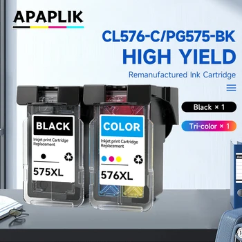 Nachfüllbare Tintenpatrone passend für Canon PG575 CL576 575 576 XL PG-575XL CL-576XL PIXMA TS3550i TS3551i