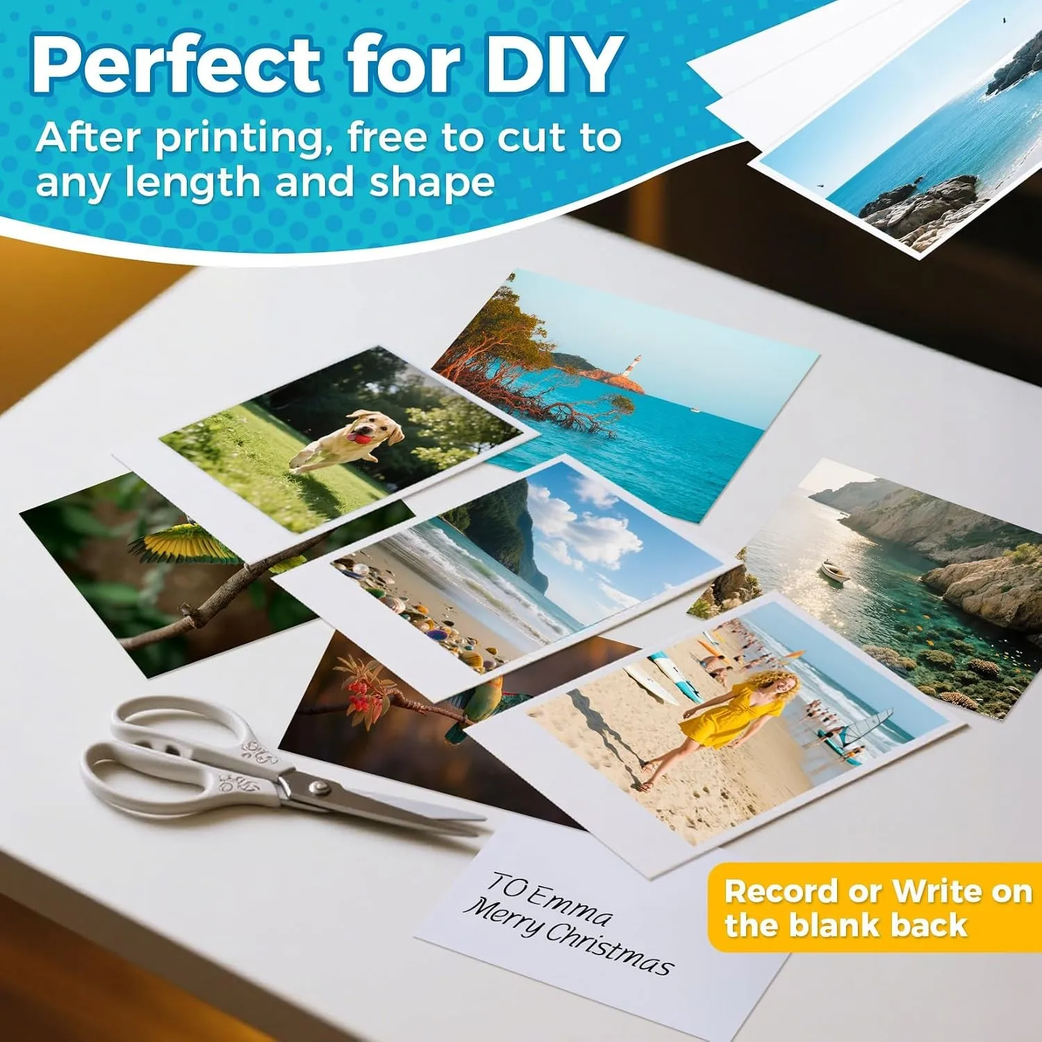 A4 Mattes Fotopapier 21 x 30 cm 108 g/m² Perfekt – Bild 5
