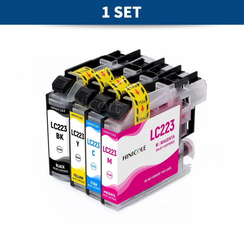 LC223 Für Brother Tintenpatrone LC 223 XL passend für DCP-J562DW J4120DW MFC-J480DW J680DW J880DW J4620DW