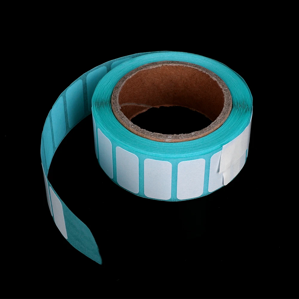 Rolle 20*10mm wasserdichtes Thermo etikett Aufkleber papier Supermarkt preis Blanko etikett Direkt (700 Stück)