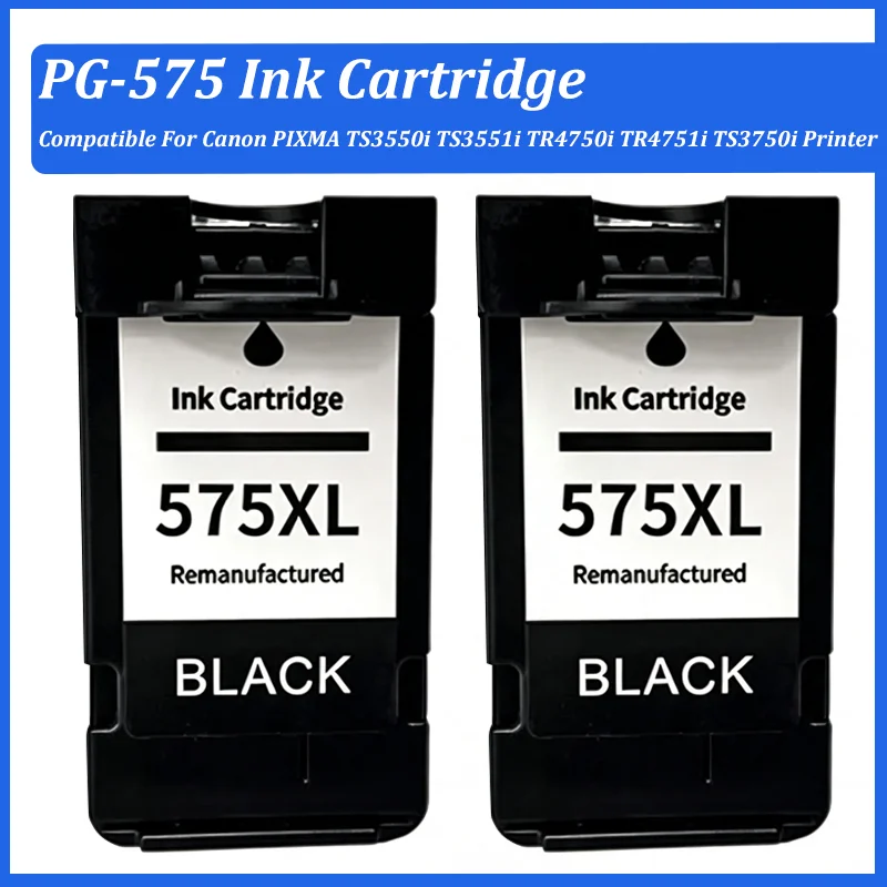 575XL 576XL PG575 CL576 PG-575 CL-576 Tintenpatrone passend für Canon PIXMA TS3550i TS3551i TR4751i TS3750i
