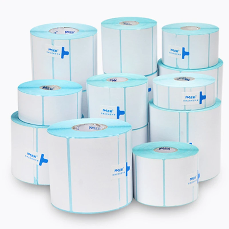 1 Rolle Thermo-Etiketten-Barcode-Aufkleber 70 x 30/80 x 60/100 x – Bild 2