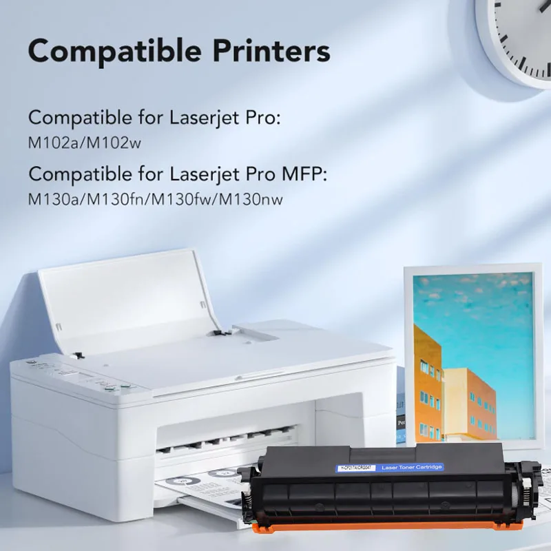CF217A 17A CF217A Tonerkartusche passend für HP LaserJet Pro M102w – Bild 3