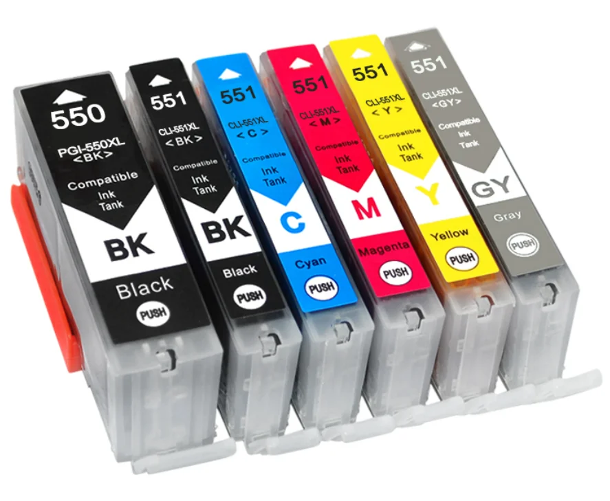PGI 550 CLI 551 Kompatible Tintenpatronen passend für Canon MG6350 – Bild 5