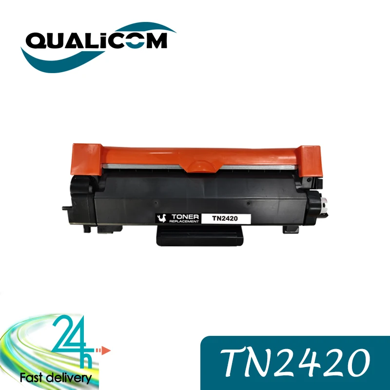 Qualicom TN 2420 2420 TN-2420 mit Chip-kompatible TONER-Kartusche passend für Brother L2310D L2370DN L2375DW