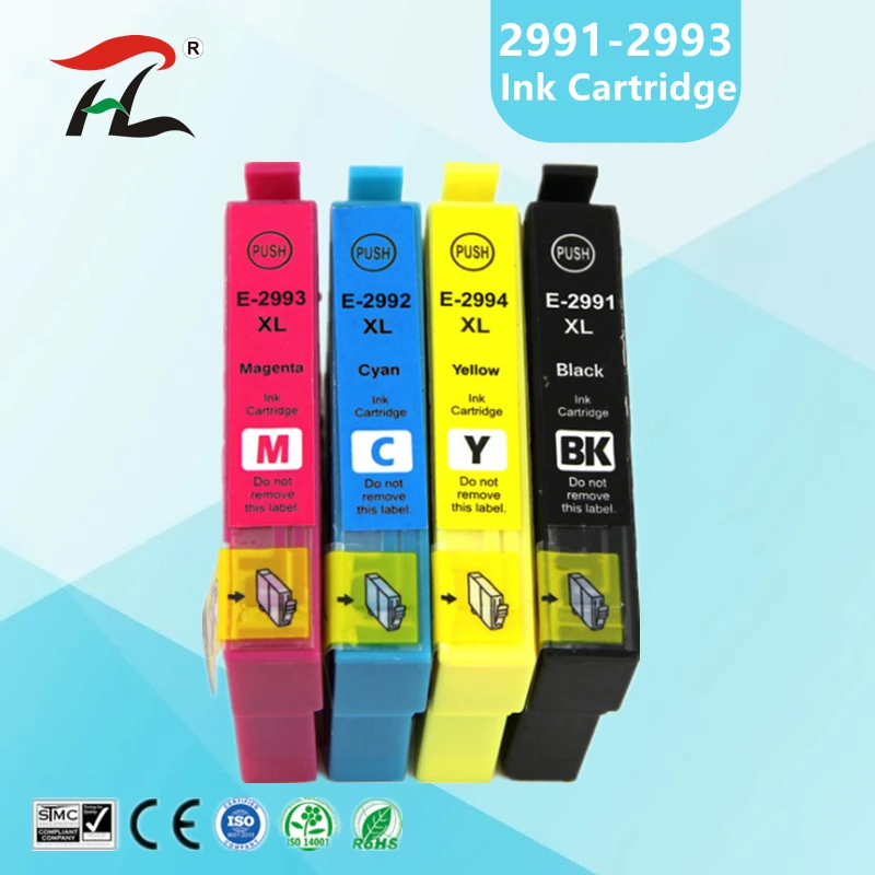 Kompatible 2991XL 29XL T2991 Tintenpatrone passend für EPSON XP-255 XP-257 XP-352 XP-355 XP-452 XP-455 XP 255