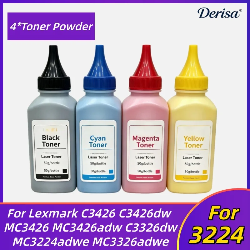 Tonerpulver passend für Lexmark 3224 3326 MC3224adwe MC3326adwe C3224dw MC3224dwe Laserdrucker Nachfüllung
