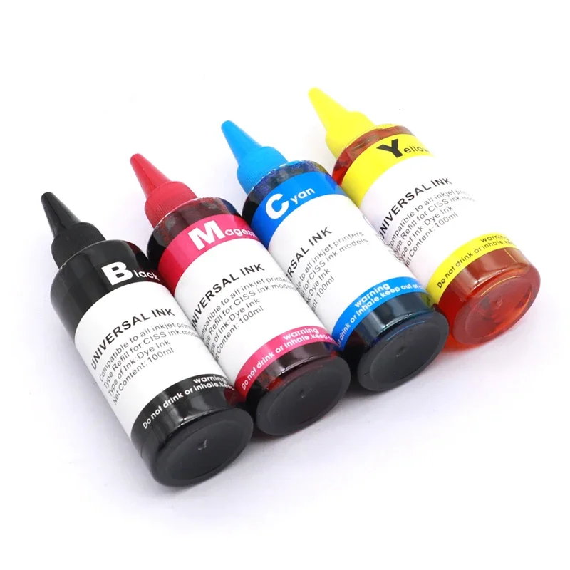 100ml universelles Tinten nachfüll set passend für Epson Canon HP – Bild 3