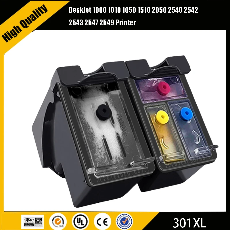 Einkshop Kompatible 301XL Tintenpatrone passend für HP 301 für HP301 Deskjet 1000 1010 1050 1510 2050 2540