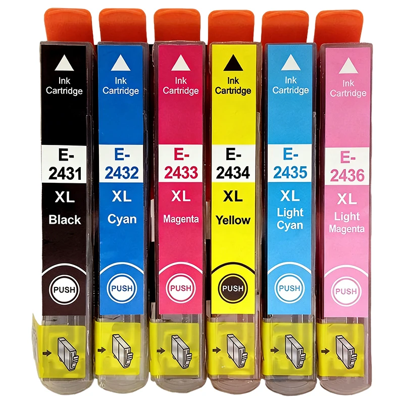 T2431 24XL T2431-T2436 Tintenpatrone passend für Epson Expression XP55 XP750 XP760 XP850 XP860 XP950 XP960